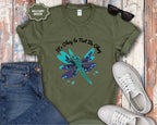 Its Okay to Not Be Okay dragonfly T-Shirt