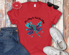 Its Okay to Not Be Okay dragonfly T-Shirt