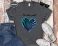 You Are Enough Heart Mental Health Tee