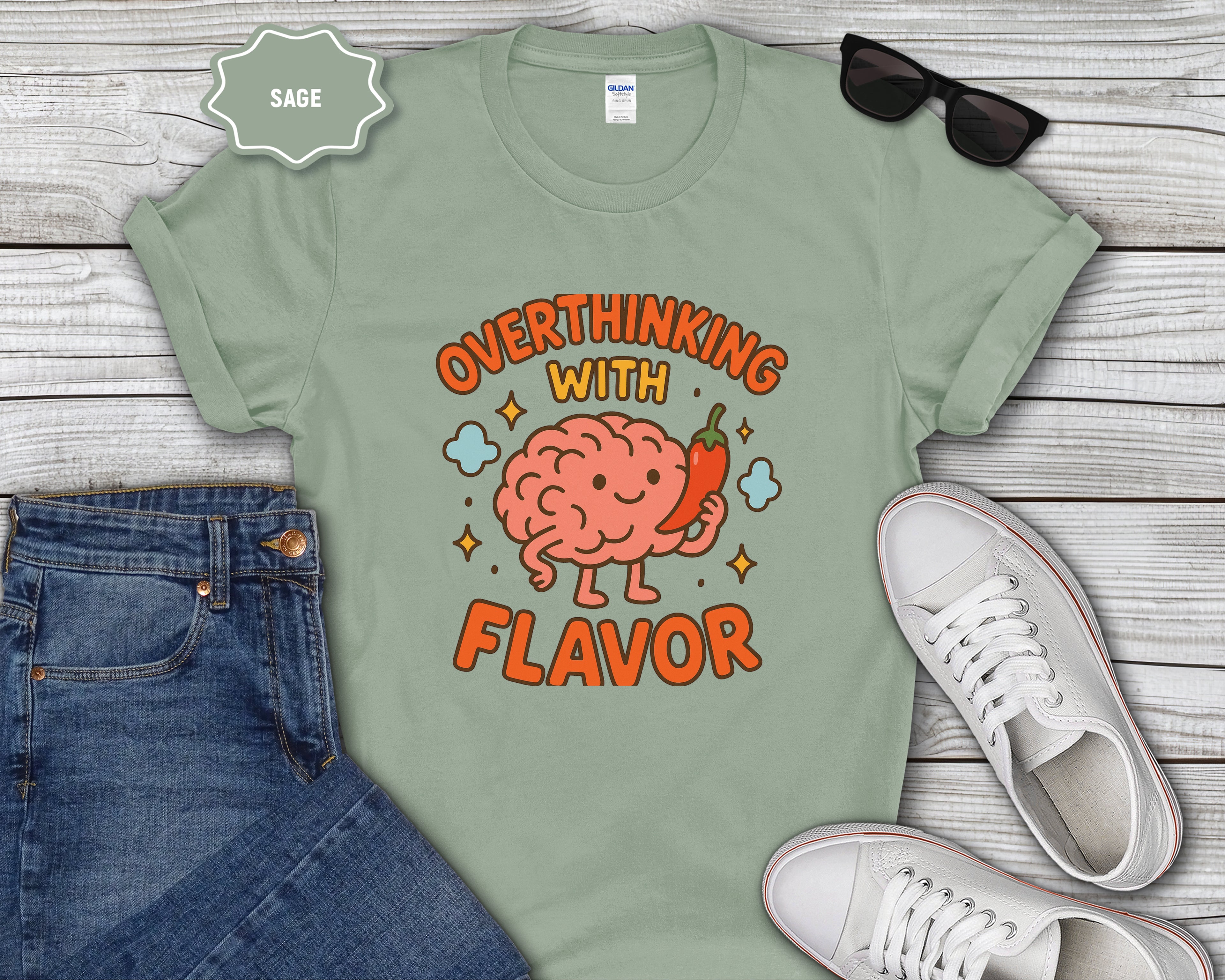 Overthinking With Flavor T-Shirt
