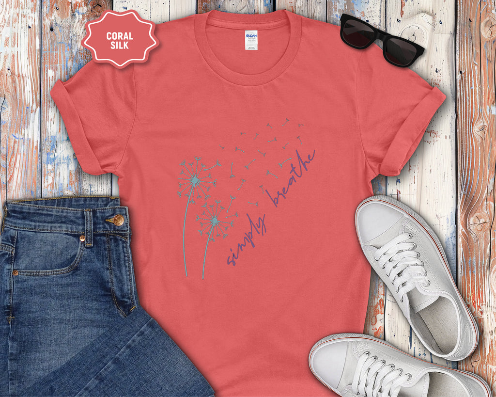Dandelion Breeze "Simply Breathe" T-Shirt