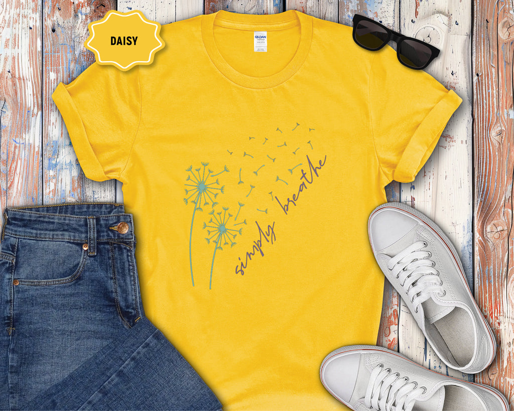Dandelion Breeze "Simply Breathe" T-Shirt