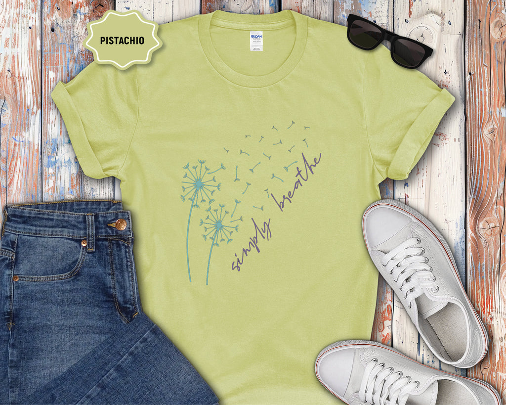 Dandelion Breeze "Simply Breathe" T-Shirt