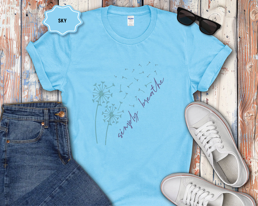 Dandelion Breeze "Simply Breathe" T-Shirt