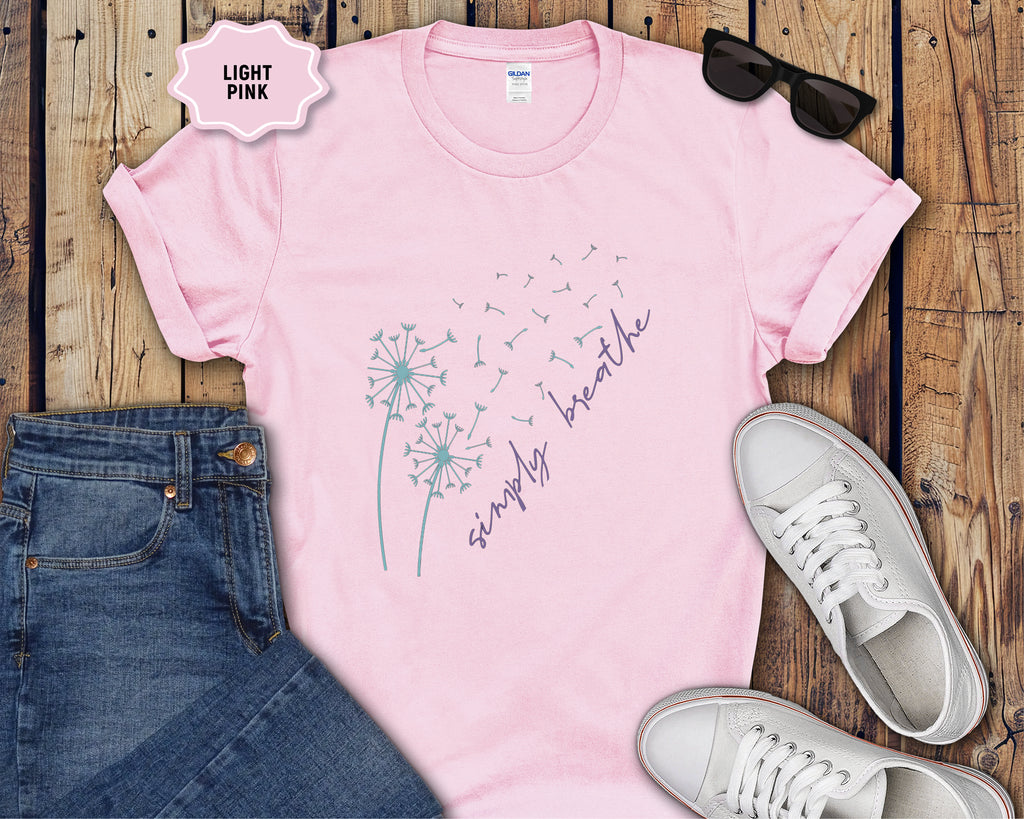 Dandelion Breeze "Simply Breathe" T-Shirt
