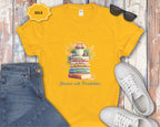 Stacked Positive Affirmation Books T-Shirt