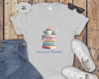 Stacked Positive Affirmation Books T-Shirt