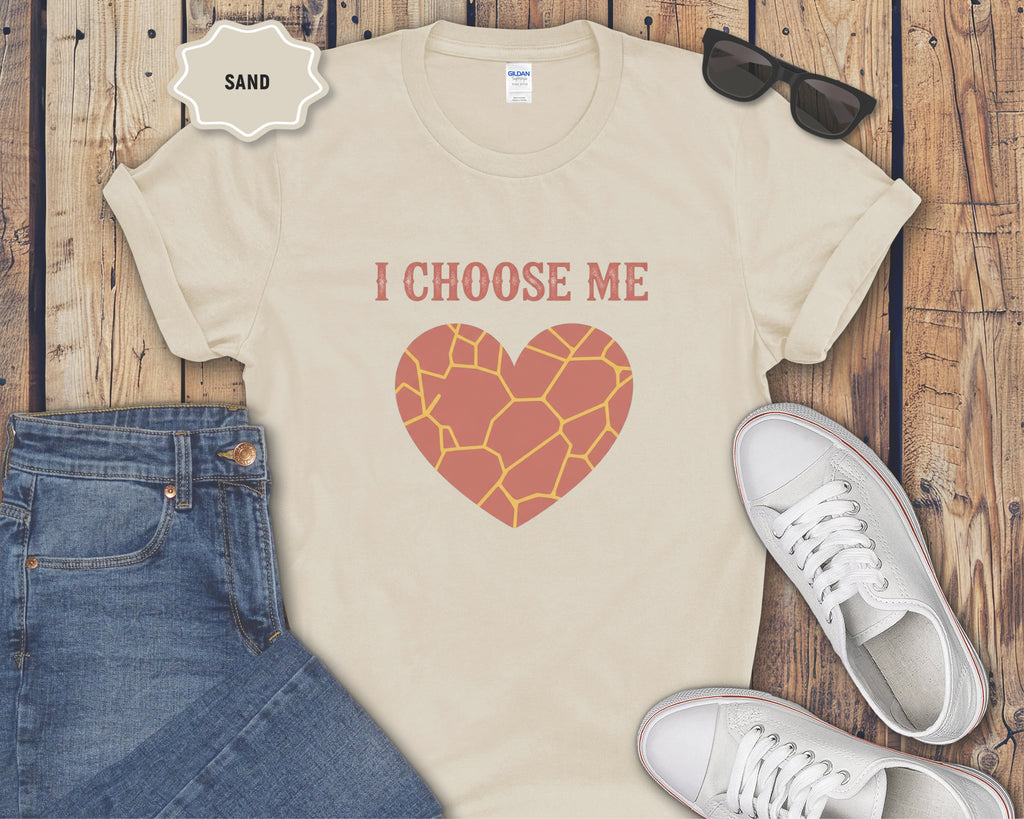 I Choose Me Heart Graphic T-Shirt