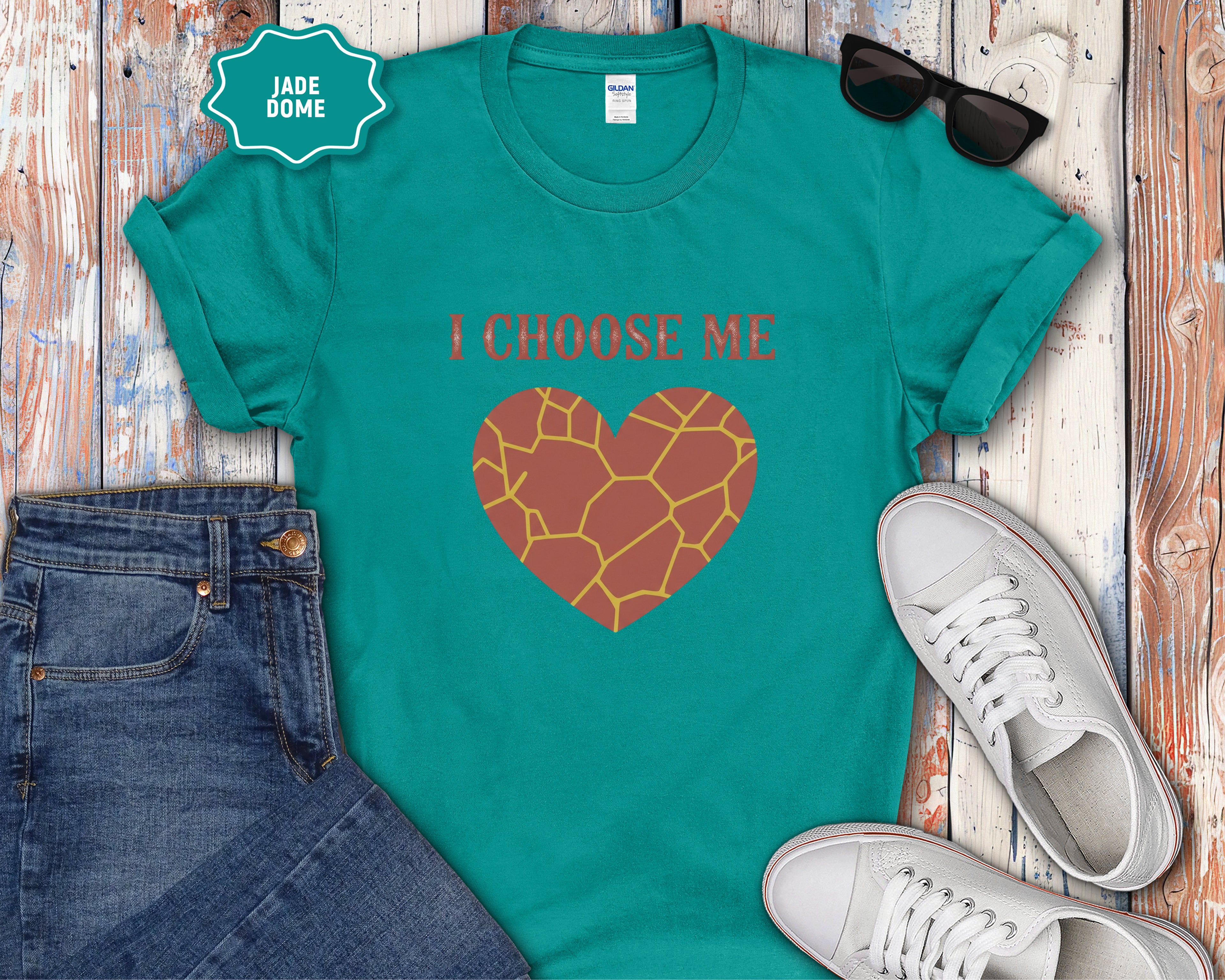 I Choose Me Heart Graphic T-Shirt
