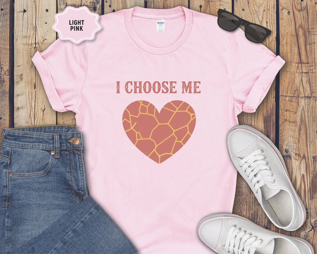 I Choose Me Heart Graphic T-Shirt