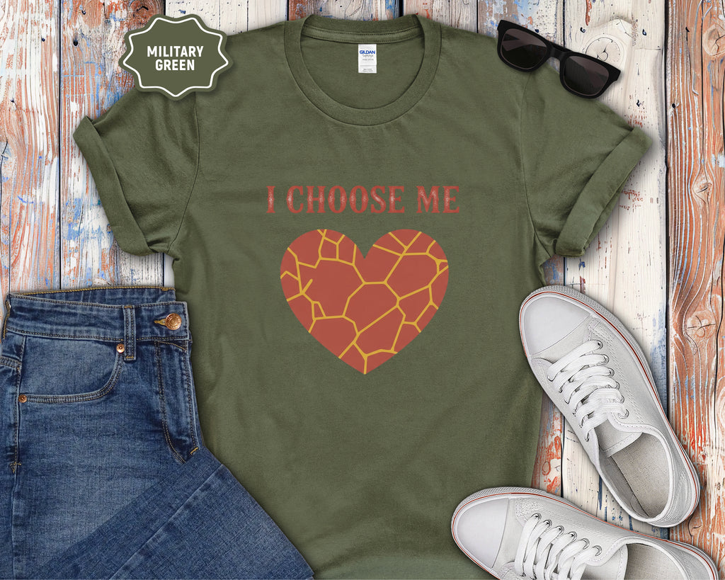 I Choose Me Heart Graphic T-Shirt