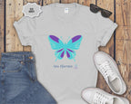 You Matter Teal Purple Butterfly T-Shirt