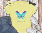 You Matter Teal Purple Butterfly T-Shirt