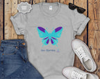 You Matter Teal Purple Butterfly T-Shirt
