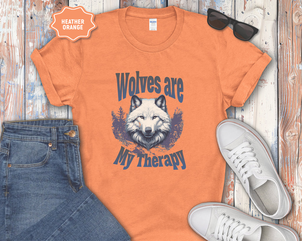 Wolves Are My Therapy T-Shirt