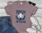 Wolves Are My Therapy T-Shirt