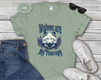 Wolves Are My Therapy T-Shirt
