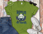 Wolves Are My Therapy T-Shirt