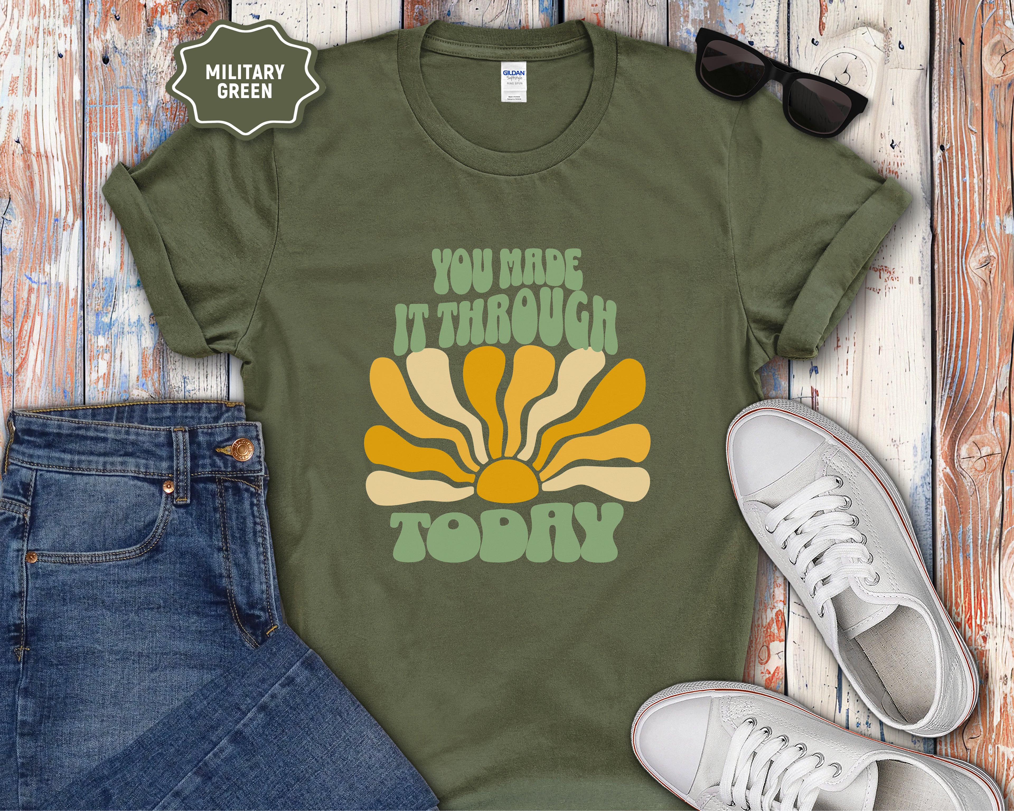You Made It Through Today T-Shirt