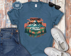 Retro Class A RV Camper Chasing Adventure T-Shirt