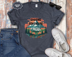 Retro Class A RV Camper Chasing Adventure T-Shirt