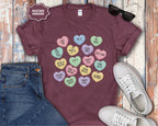 Conversation Heart Affrimation T-Shirt