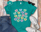 Conversation Heart Affrimation T-Shirt
