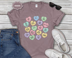Conversation Heart Affrimation T-Shirt