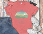 Breath. Unplug. Refresh. Mountain Graphic T-Shirt