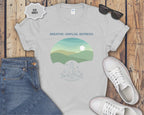 Breath. Unplug. Refresh. Mountain Graphic T-Shirt