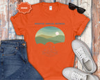 Breath. Unplug. Refresh. Mountain Graphic T-Shirt