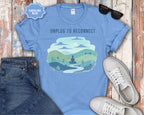 "Unplug to Reconnect" Mindfulness Tee