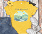 "Unplug to Reconnect" Mindfulness Tee