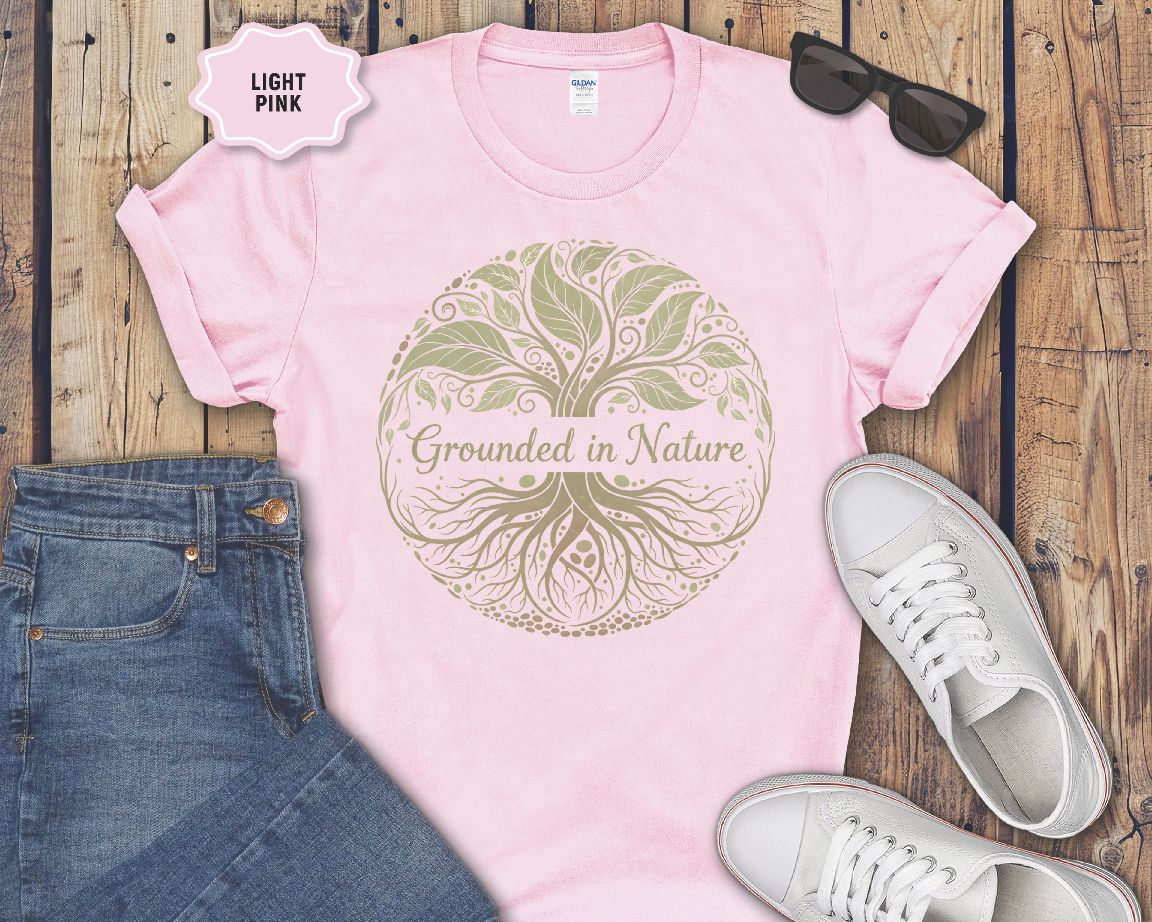 Grounded in Nature Tree of Life T-Shirt