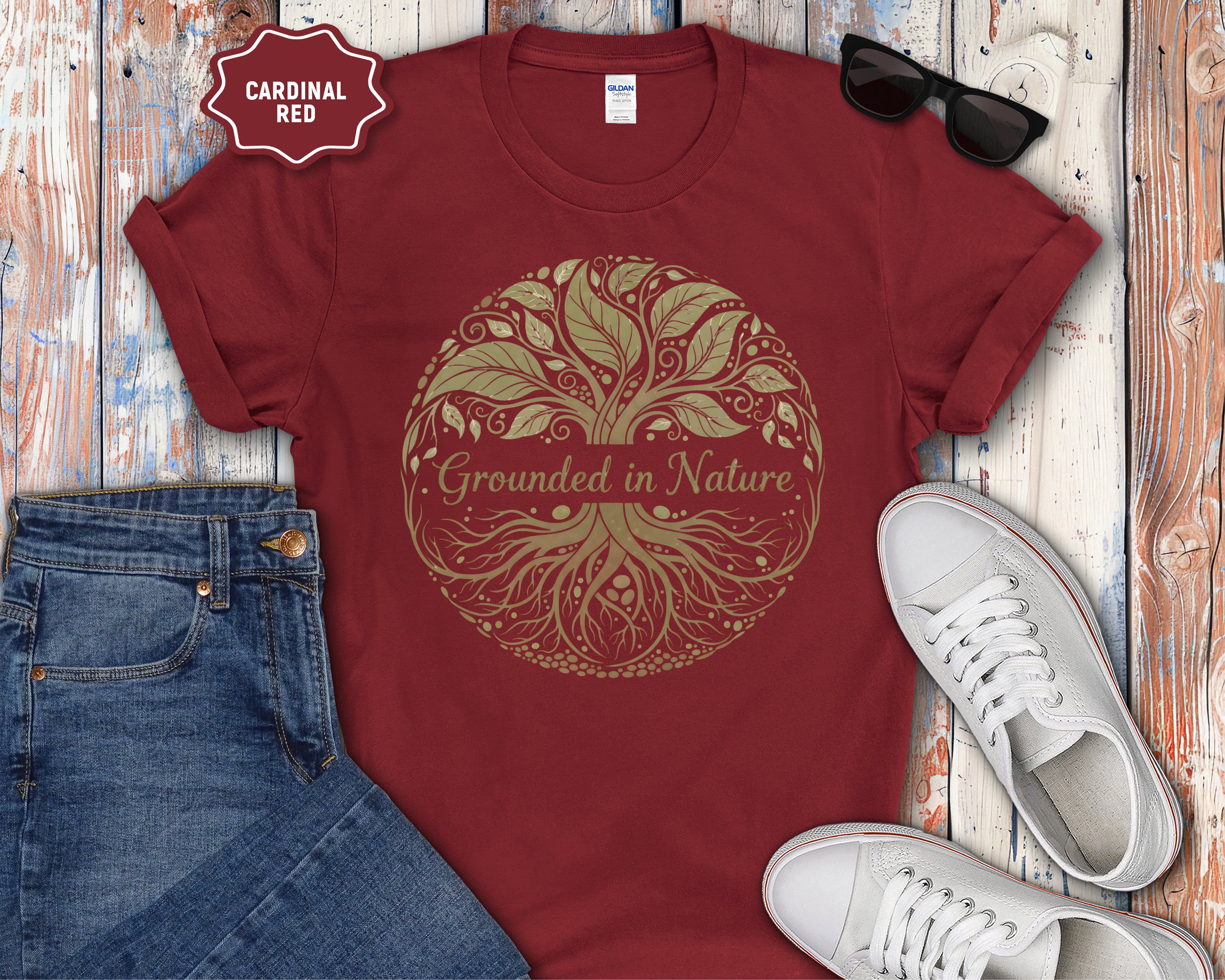 Grounded in Nature Tree of Life T-Shirt