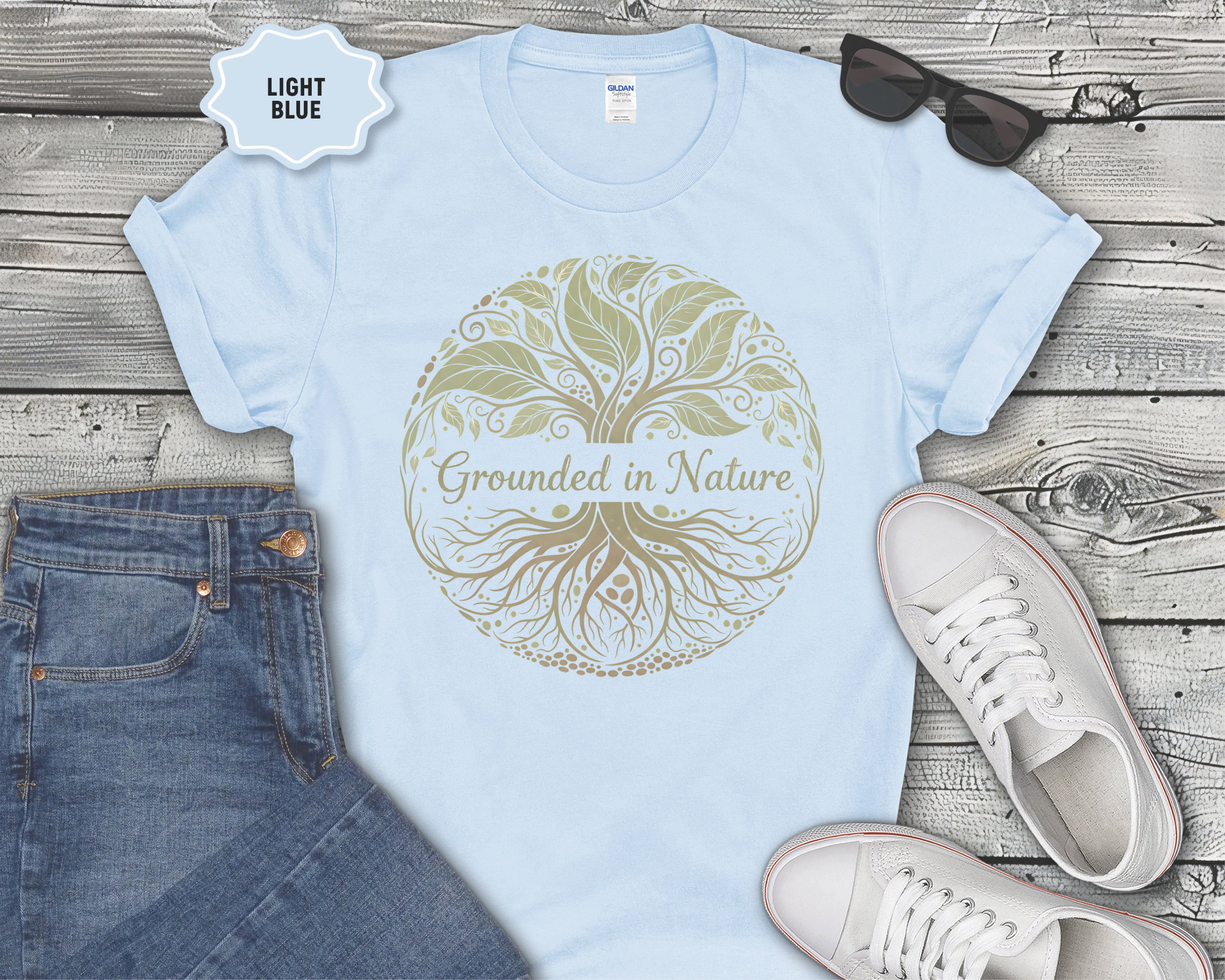 Grounded in Nature Tree of Life T-Shirt