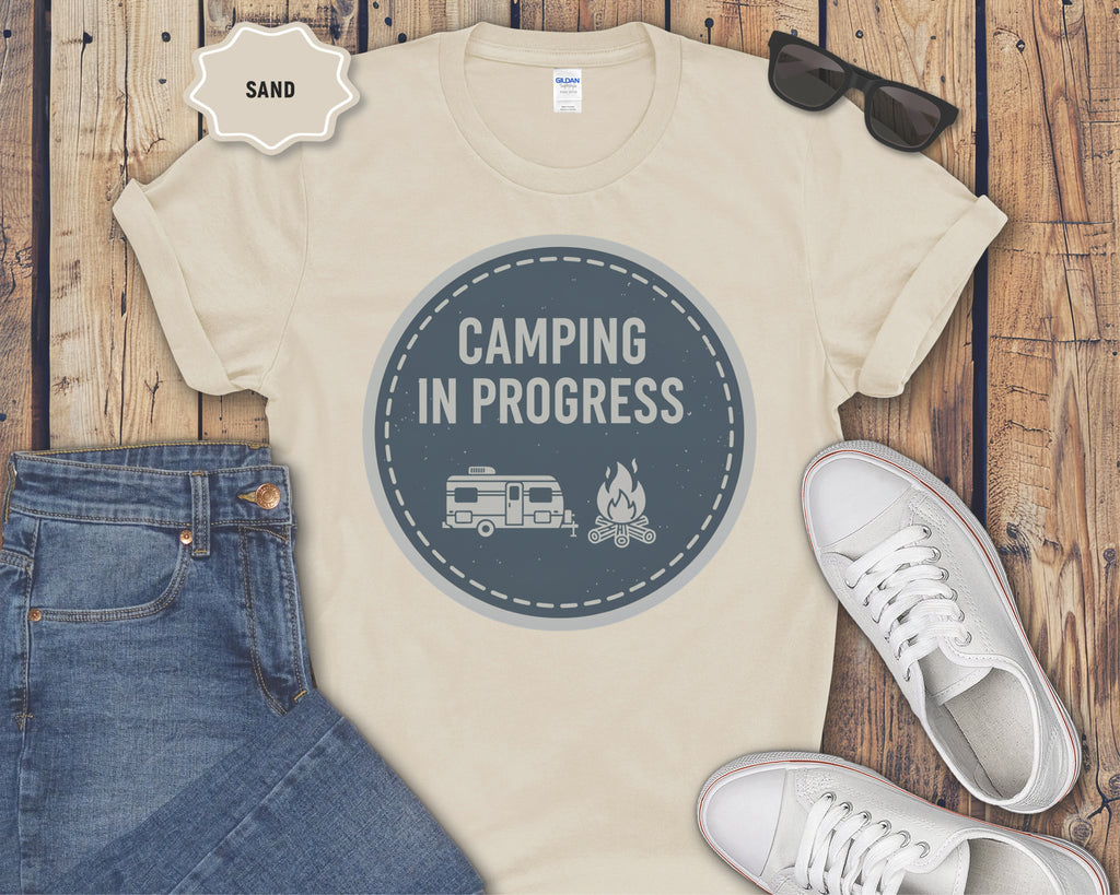 Camping In Progress T-Shirt