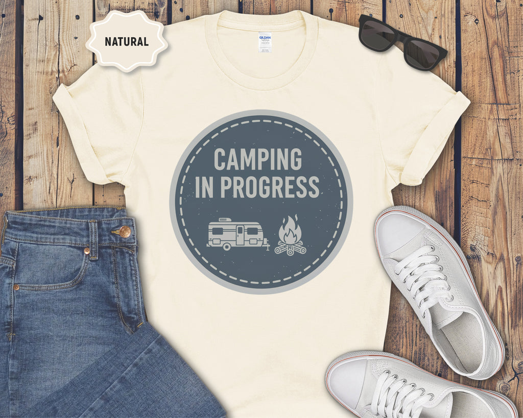 Camping In Progress T-Shirt