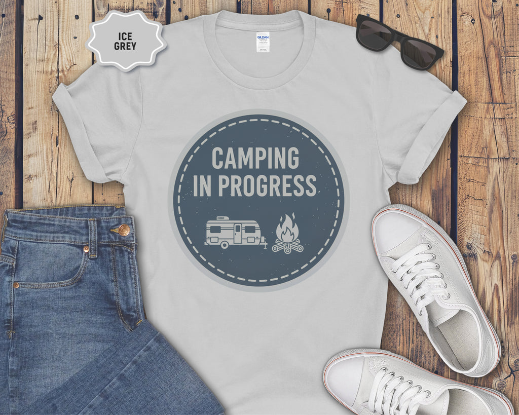 Camping In Progress T-Shirt