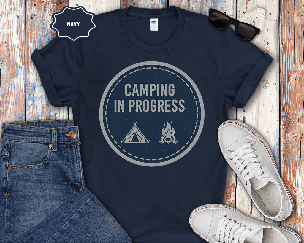 Camping In Progress T-Shirt