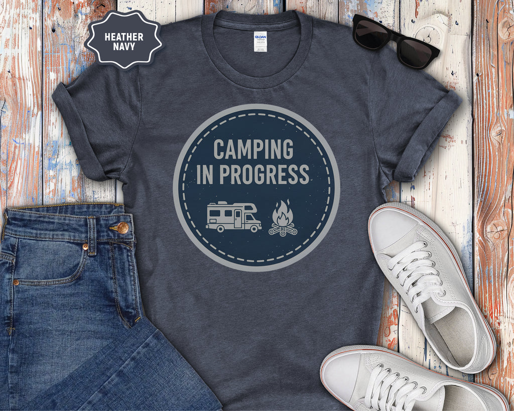 Camping In Progress T-Shirt