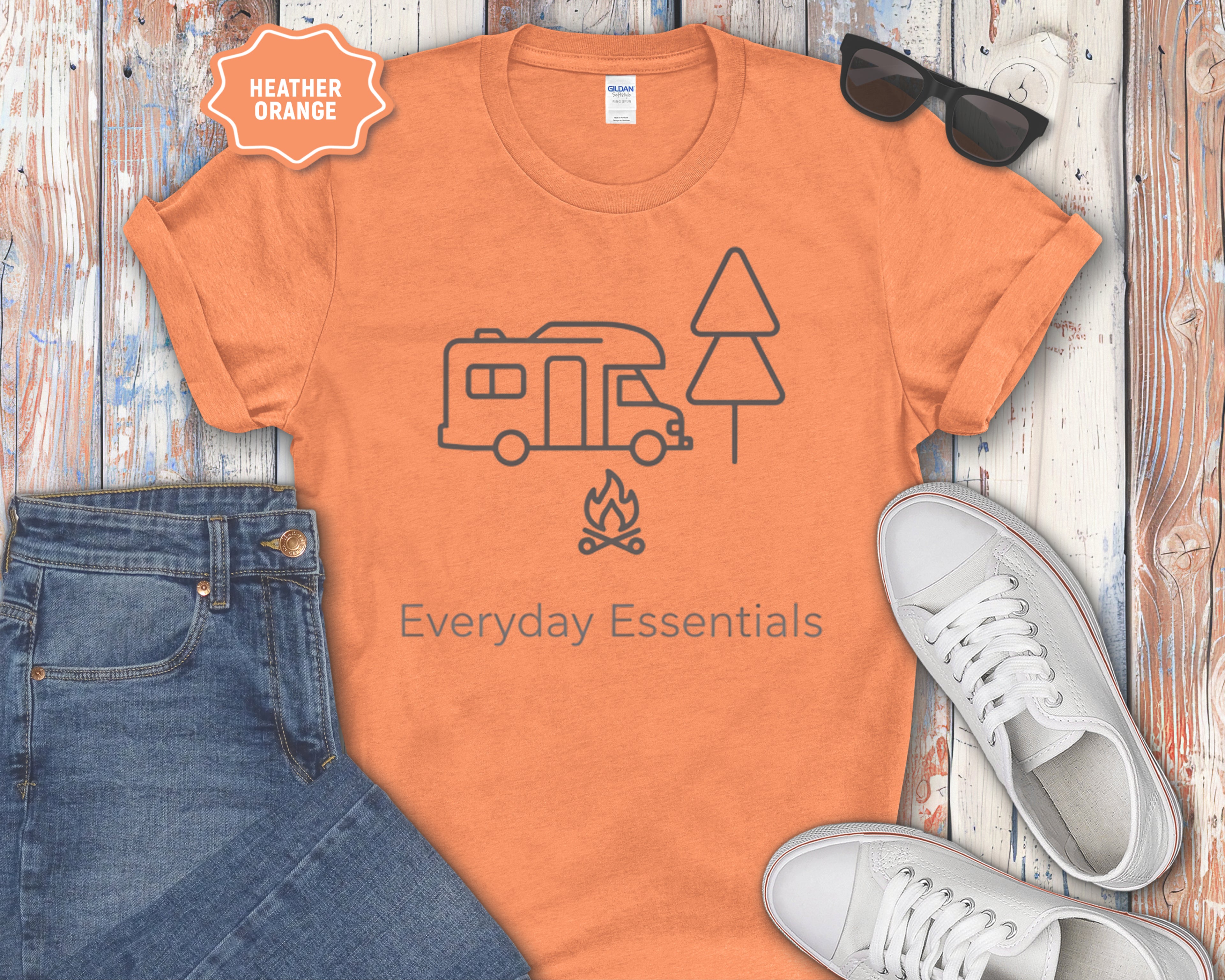 Everyday Essentials RV Camping T-Shirt
