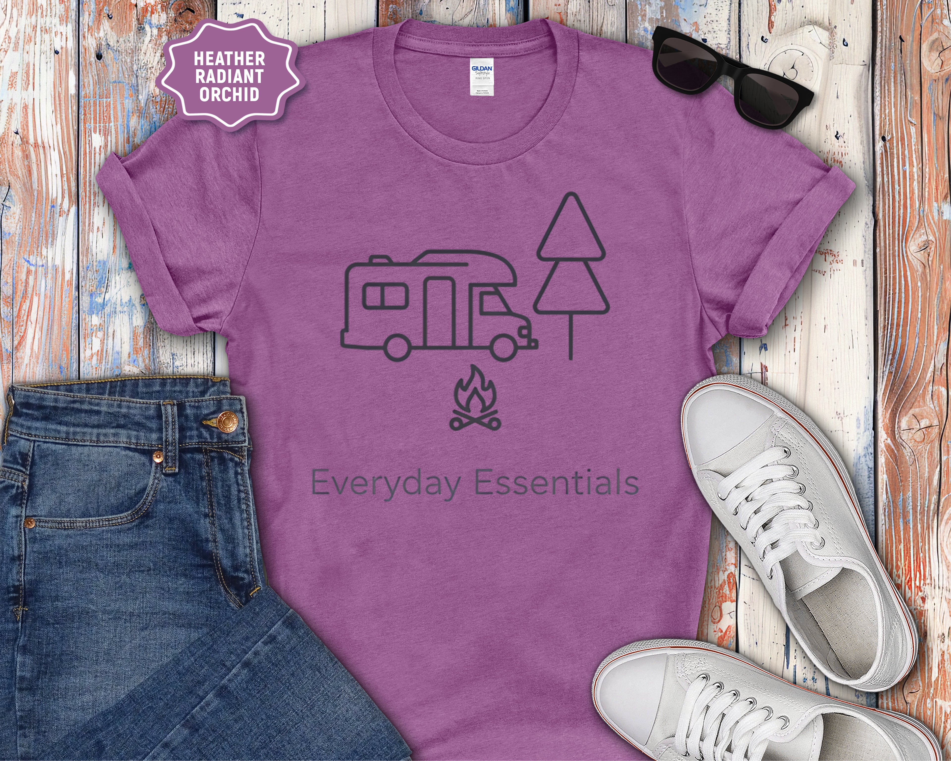 Everyday Essentials RV Camping T-Shirt