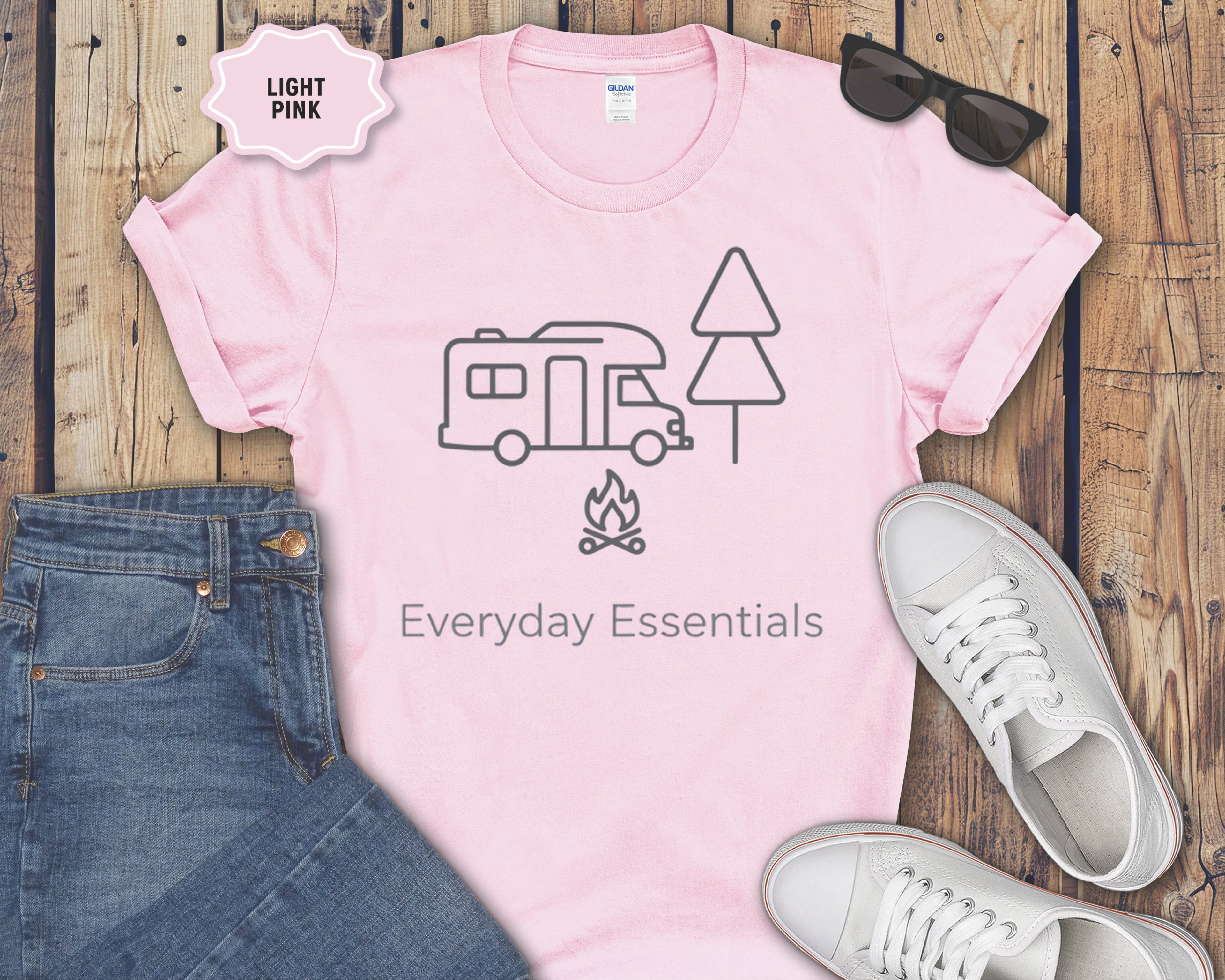 Everyday Essentials RV Camping T-Shirt