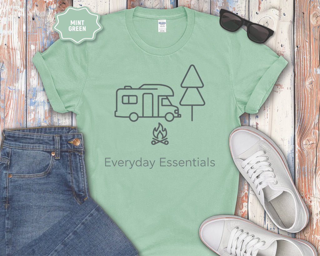 Everyday Essentials RV Camping T-Shirt