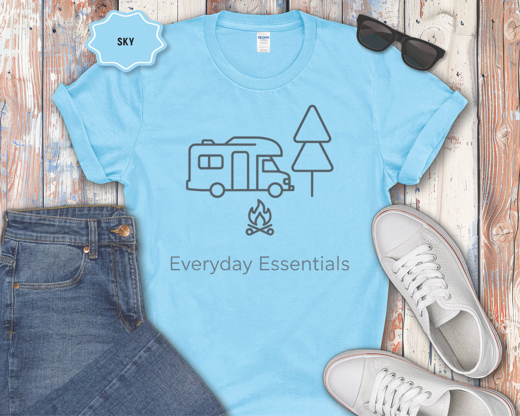 Everyday Essentials RV Camping T-Shirt