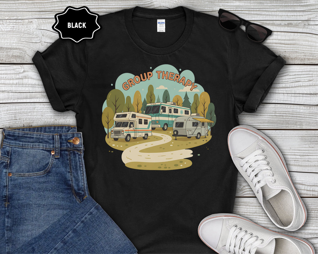 “Group Therapy” Vintage Motorhome Graphic