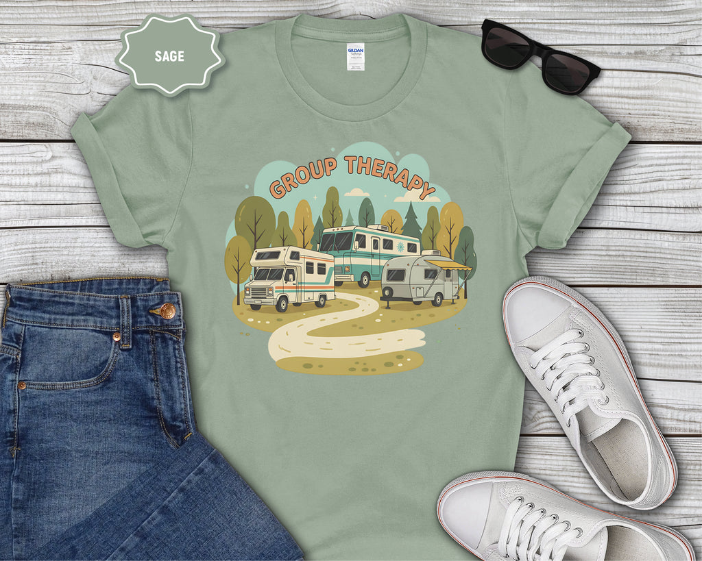 “Group Therapy” Vintage Motorhome Graphic