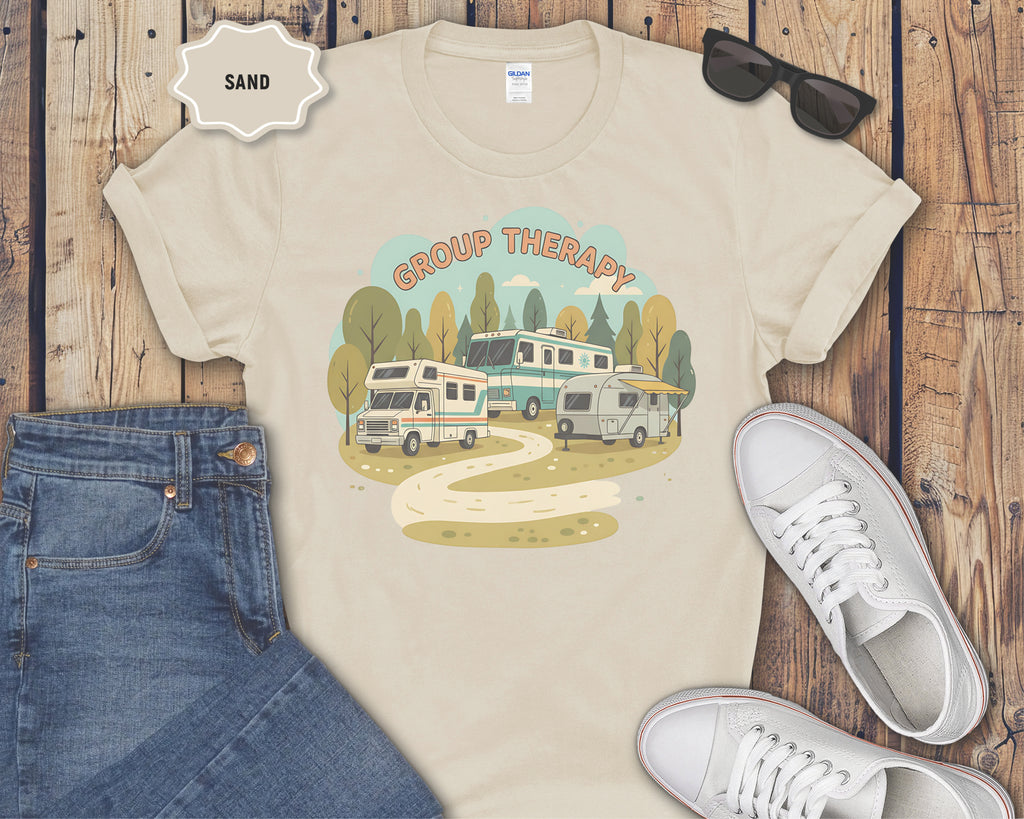 “Group Therapy” Vintage Motorhome Graphic