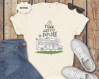 Time to Explore RV Camper T-Shirt | Adventure Campervan Travel Tee